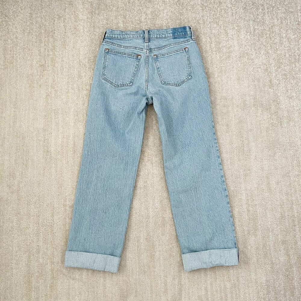 Abercrombie & Fitch Low Rise Baggy Blue Jeans 25/0 Short - Picture 4 of 10